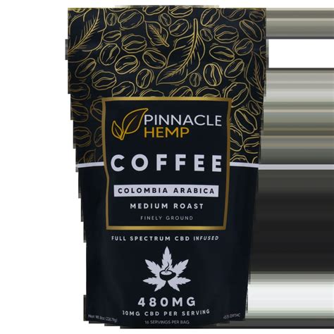 pinnacle hemp coffee|Best Full Spectrum CBD Ground Coffee Online .